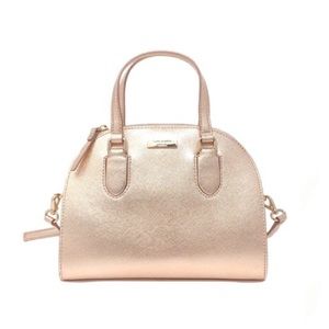 HP🎉 NWOT Kate Spade Rose Gold Satchel Purse Bag